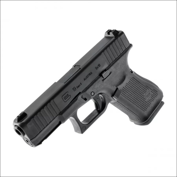 REPLIKA PISTOLET ASG GLOCK 19 GEN 5. 6MM GAS 050-132